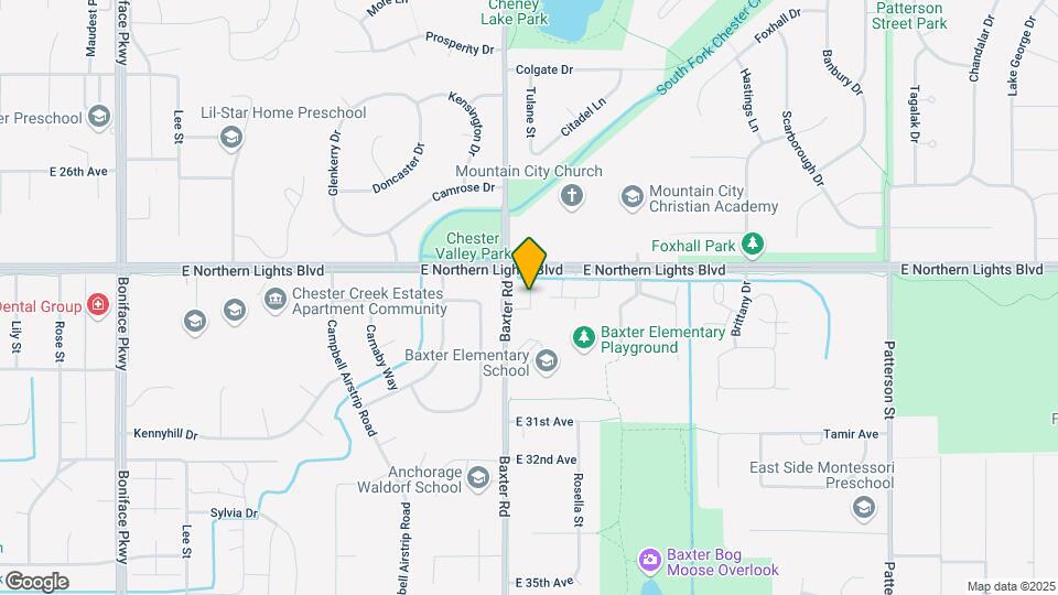 2811 Baxter Rd Map and Location Details