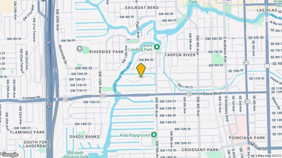 1101 River Reach Dr Map and Location Details