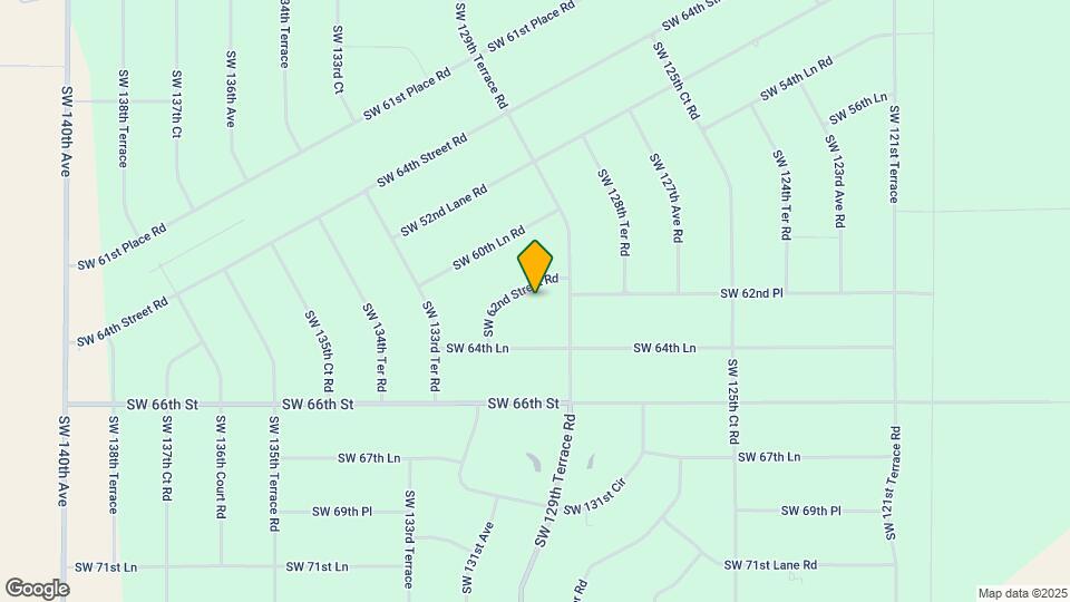 12948 SW 62nd Street Rd Map and Location Details