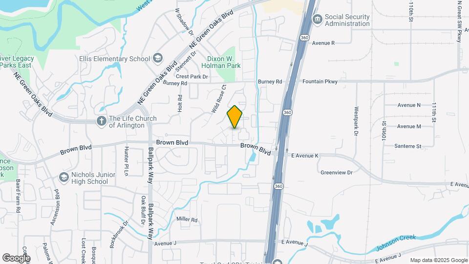 2502 Orangegrove Cir Map and Location Details