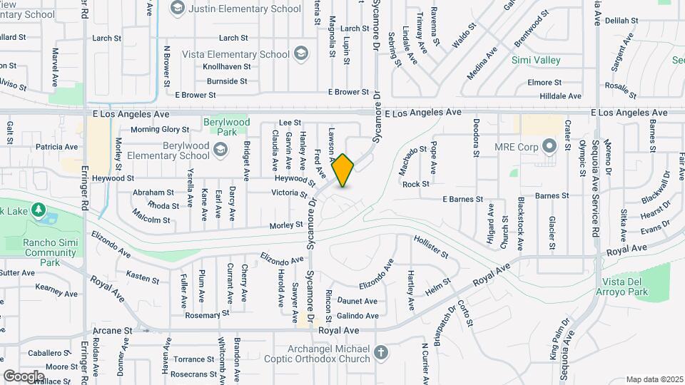2647 Prather St Map and Location Details