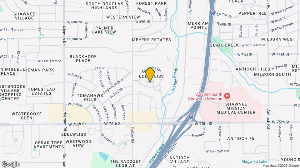 10121 Edelweiss Cir Map and Location Details
