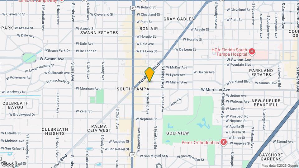 3622 W Mullen Ave Map and Location Details