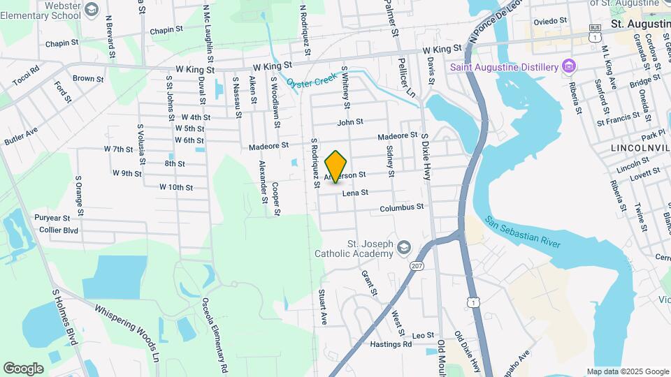558 Lena St Map and Location Details