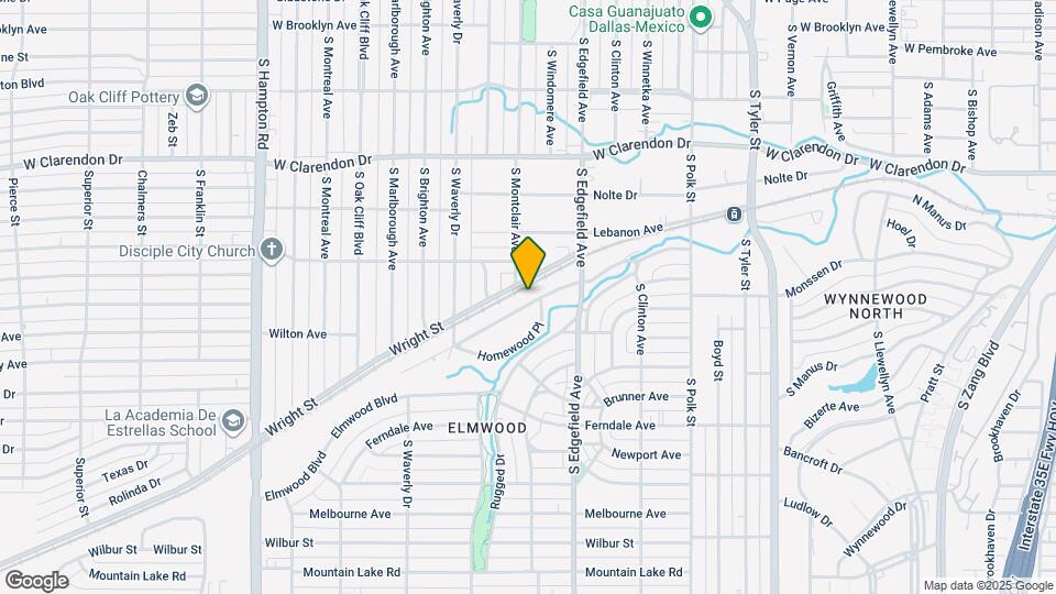 1519 Lansford Ave Map and Location Details