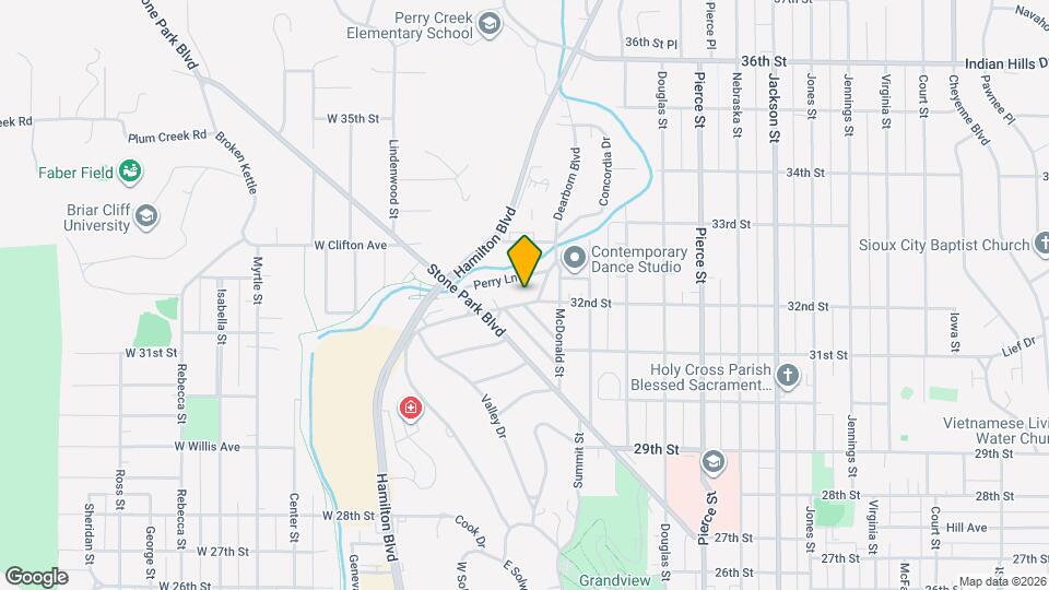 3169 Dearborn Blvd Map and Location Details