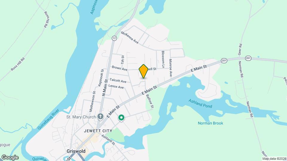 112 Brown Ave Map and Location Details