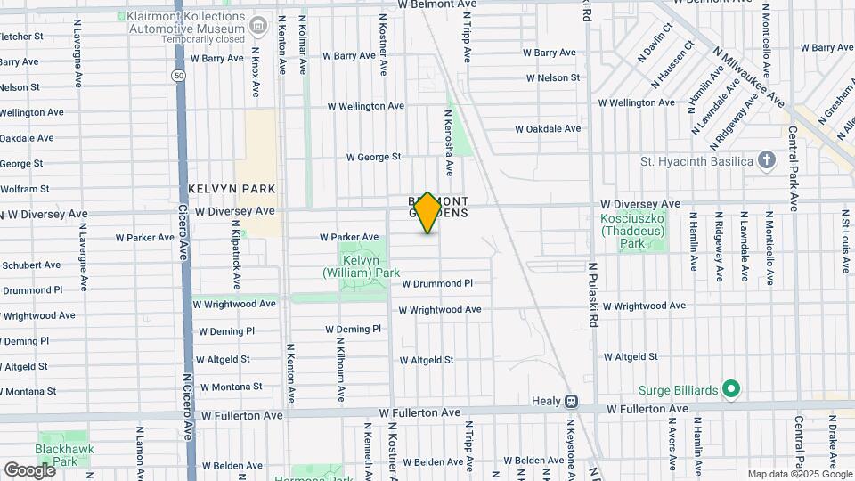 4313 W Parker Ave Map and Location Details
