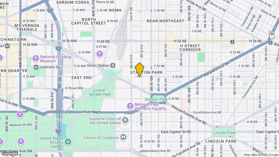 229 E St NE, Unit B Mapa y Detalles de la Ubicación