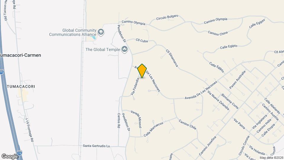 115 Via Finlandia Map and Location Details