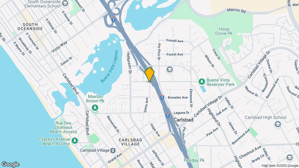 2503 Davis Ave Map and Location Details