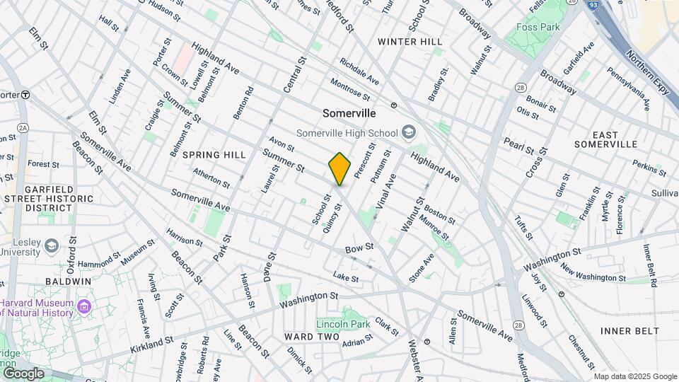 61 Summer St, Unit 3 Map and Location Details