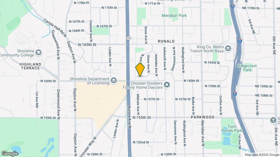 1144 N 160th St Map and Location Details