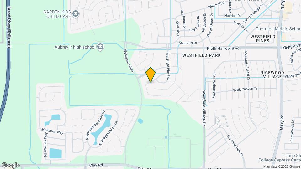 KB Home The Meadows at Westfield Village Map and Location Details