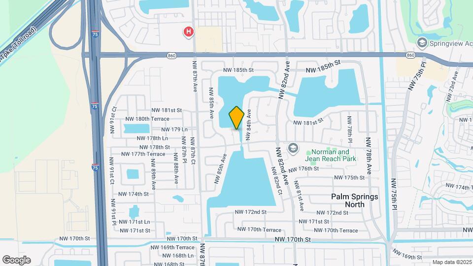 17841 NW 84th Ct Map and Location Details