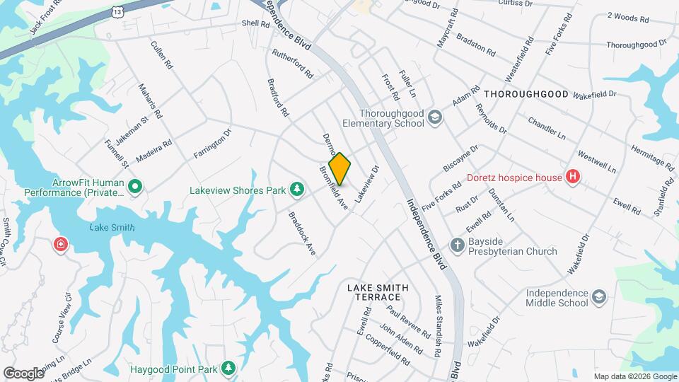 4812 Bromfield Ave Map and Location Details