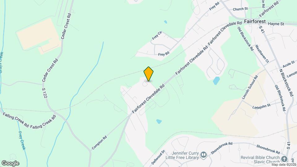 111 Pineview Rd Map and Location Details