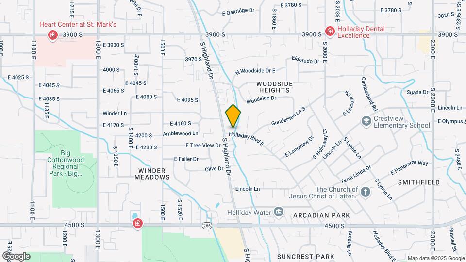 1745 Holladay Blvd E Map and Location Details