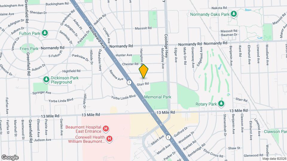 3712 Hampton Blvd, Unit 13.8-1741 Map and Location Details