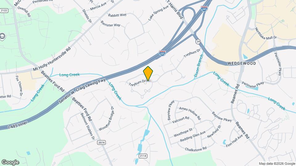 8872 Treyburn Dr Map and Location Details