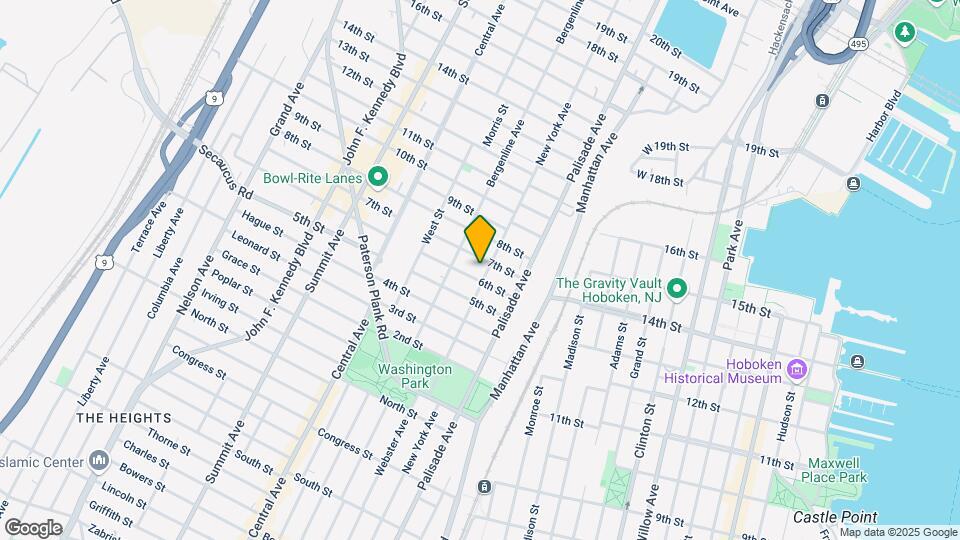 609 New York Ave Map and Location Details