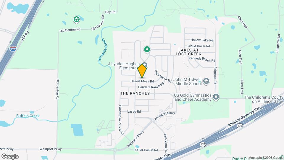 3521 Desert Mesa Rd Map and Location Details