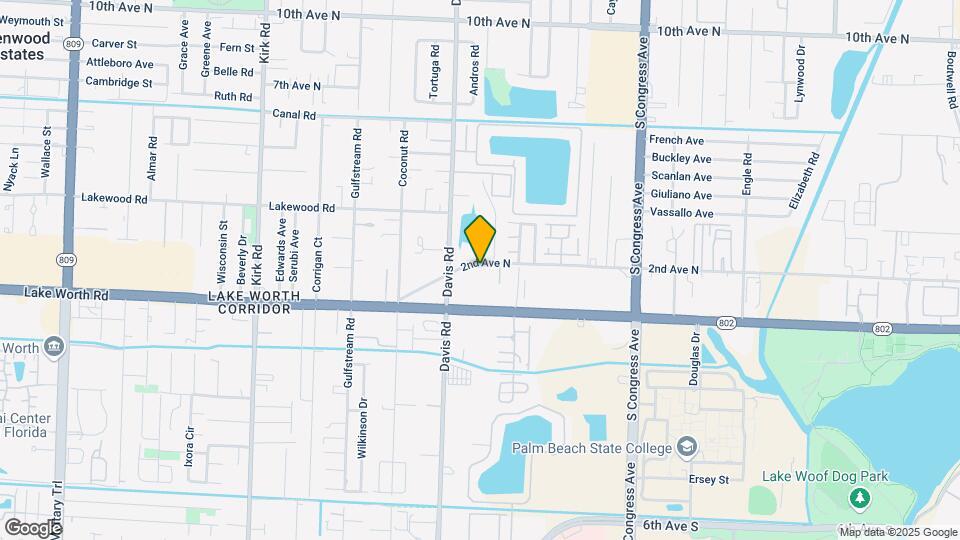 3392 2nd Ave N Mapa y Detalles de la Ubicación