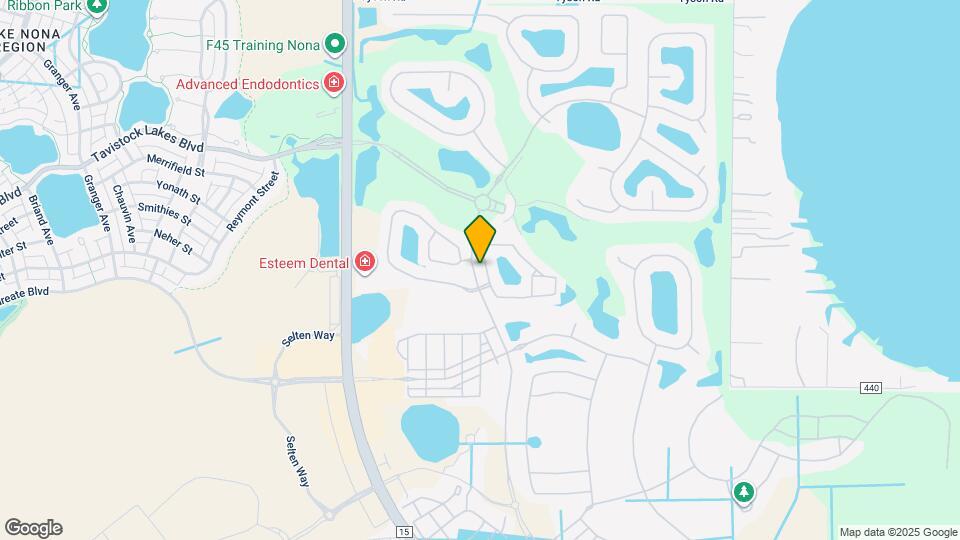 EAGLE CREEK (LAKE NONA) - 4BR/3.5BA TWO ST Map and Location Details