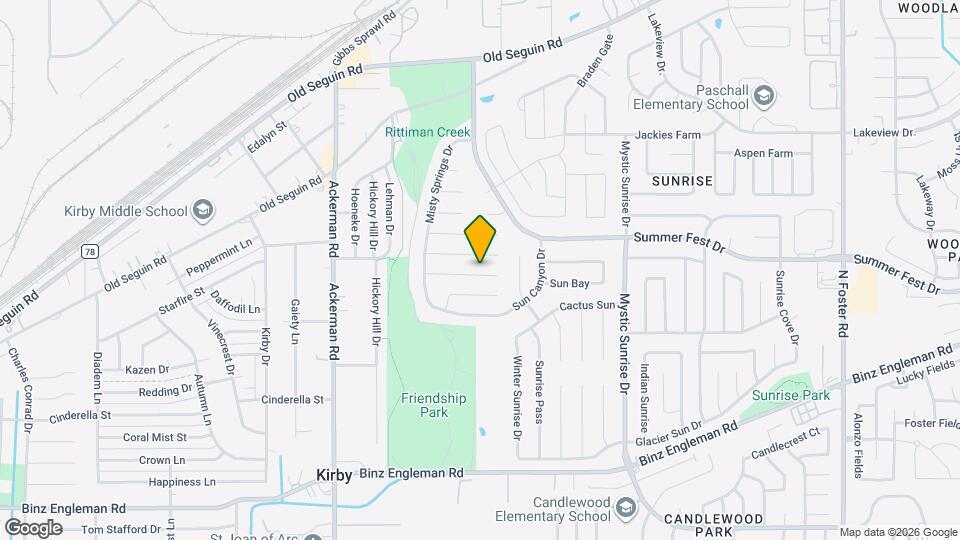 5747 Hawaiian Sun Dr Mapa y Detalles de la Ubicación