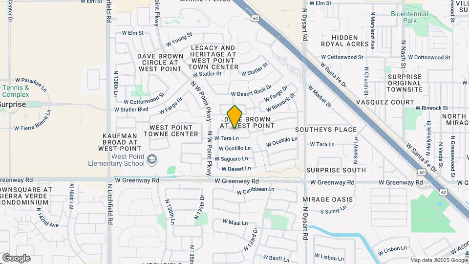 13391 W Ironwood St Map and Location Details