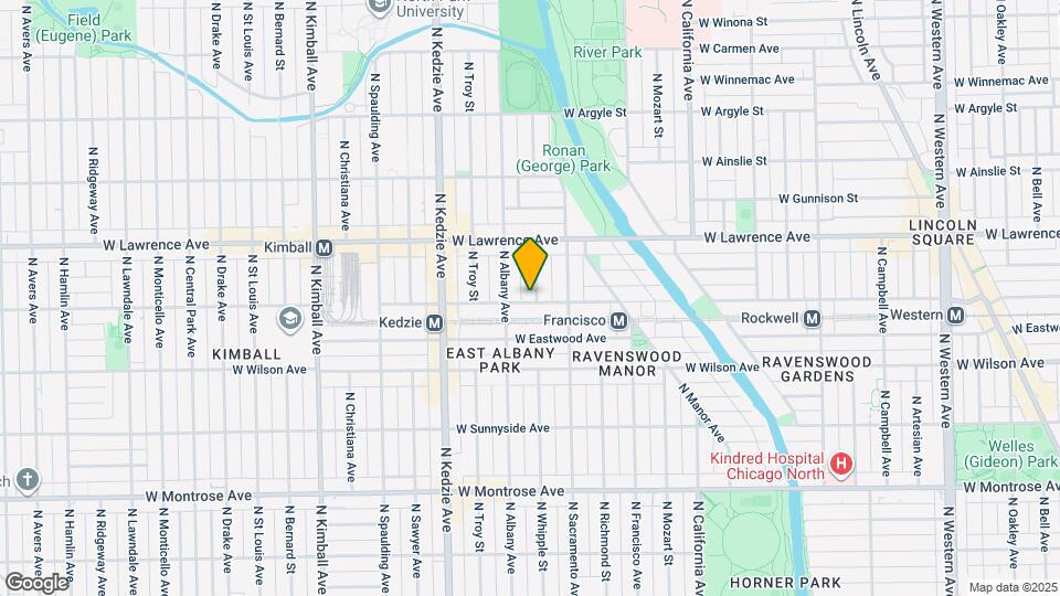 3036 W Leland Ave Map and Location Details