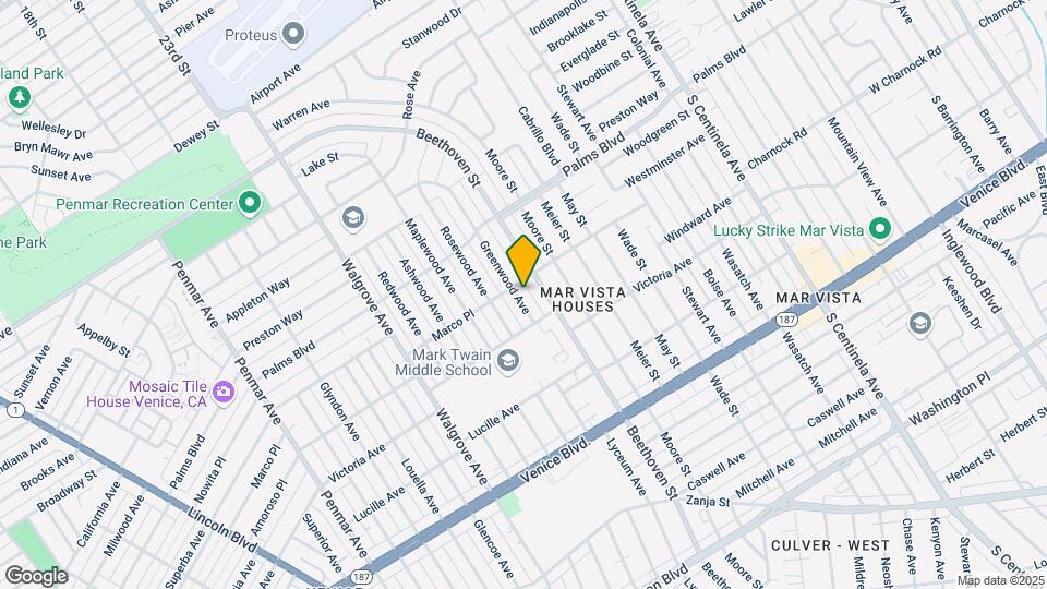 3612 Greenwood Ave Map and Location Details