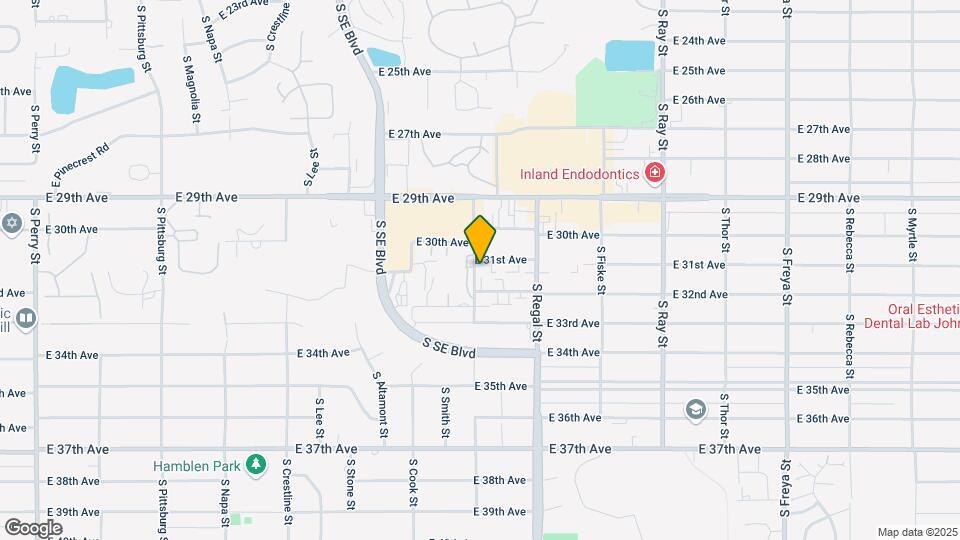 2702 E 31st Ave Map and Location Details