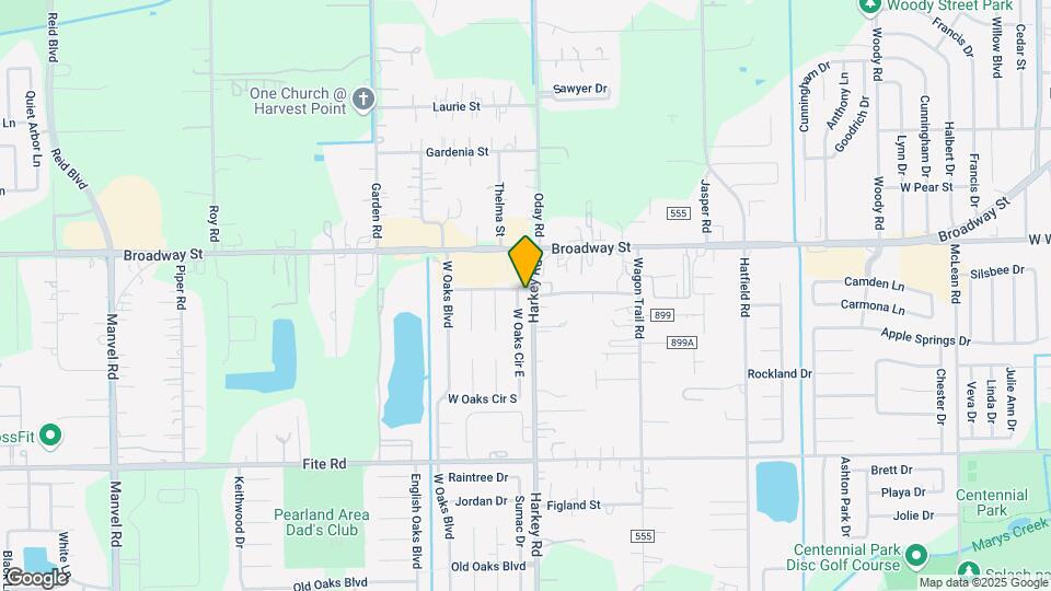 2703 W Oaks Cir E Map and Location Details