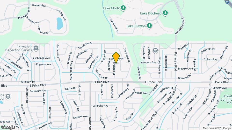 1518 Craleigh St Map and Location Details