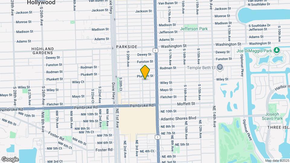 1851 Wiley St Map and Location Details
