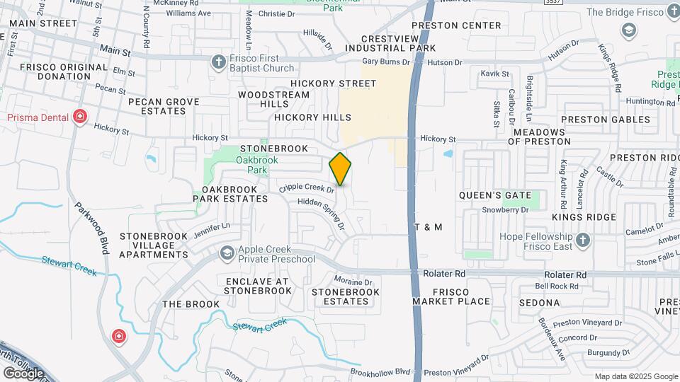 8180 Rock Brook St Map and Location Details