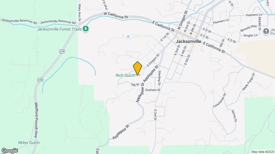 735 E California St Map and Location Details