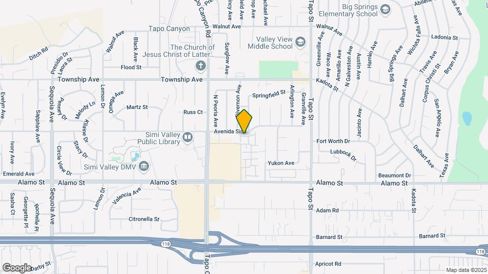 4120 Paredo Way Map and Location Details