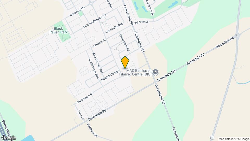 366 Cloyne Cres Map and Location Details