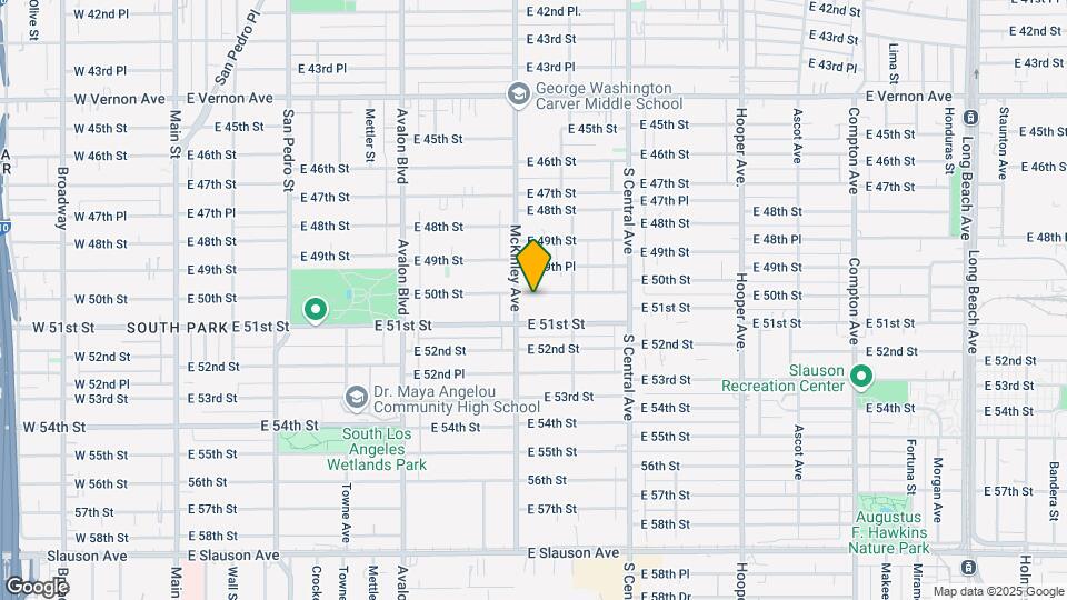 882-888 1/2 E. 50th St. Map and Location Details