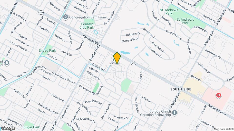 5015 Meandering Ln Map and Location Details
