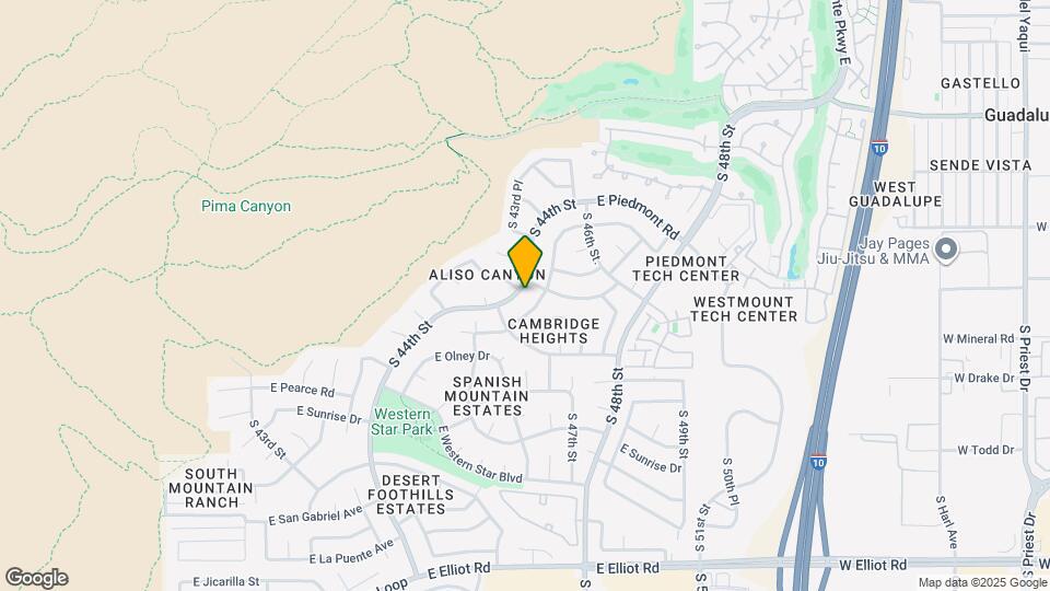 9813 S 44th St Mapa y Detalles de la Ubicación