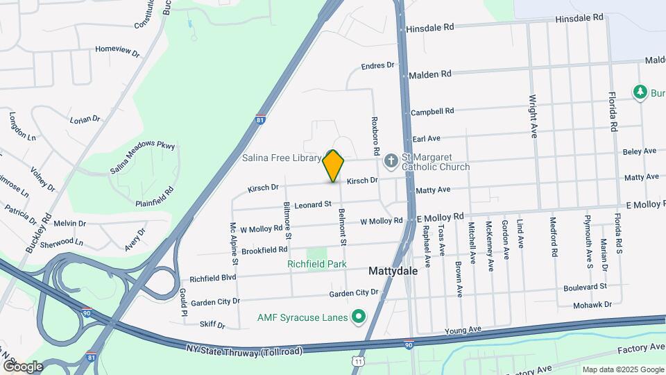 303 Kirsch Dr Map and Location Details