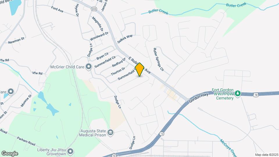 207 Taylor Cir Map and Location Details