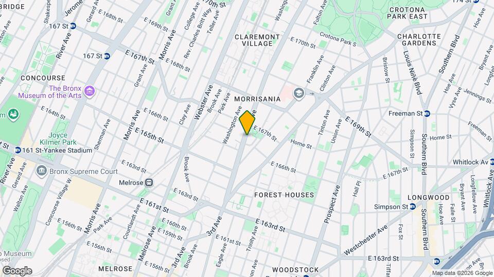 3416 3rd Ave Map and Location Details