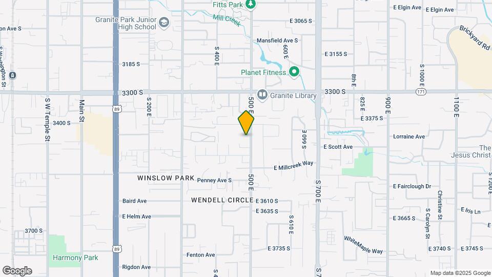 500 Townhome Map and Location Details