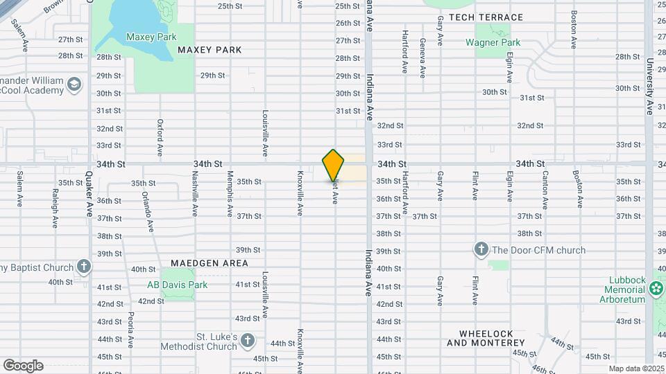 3501 35th St Mapa y Detalles de la Ubicación