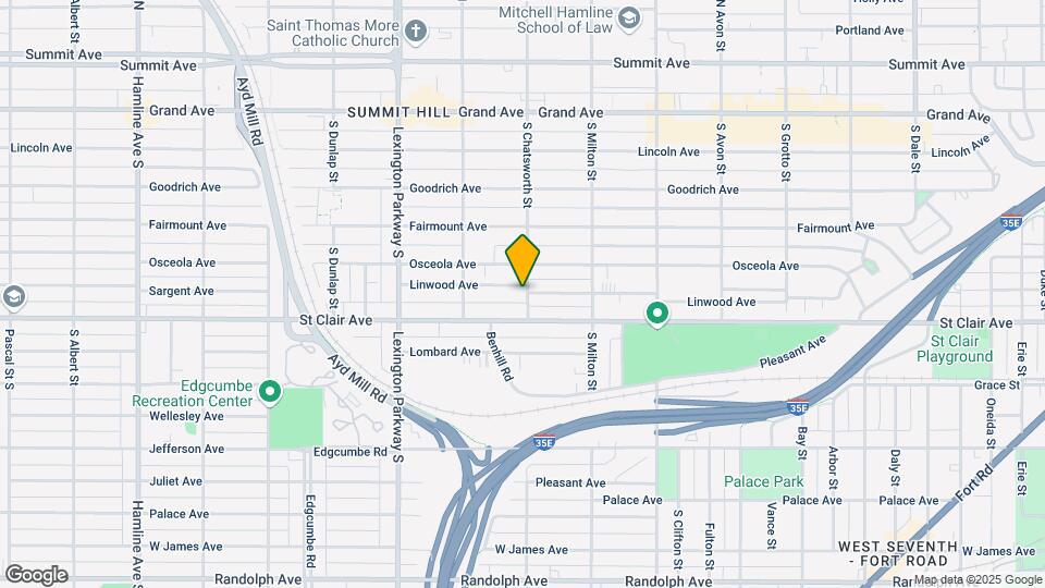215 Chatsworth St S Map and Location Details