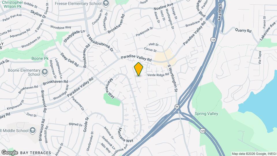 7958 Tinaja Ln Map and Location Details
